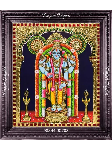 Guruvayurappan Tanjore Painting